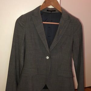 Theory suit Grey size 0